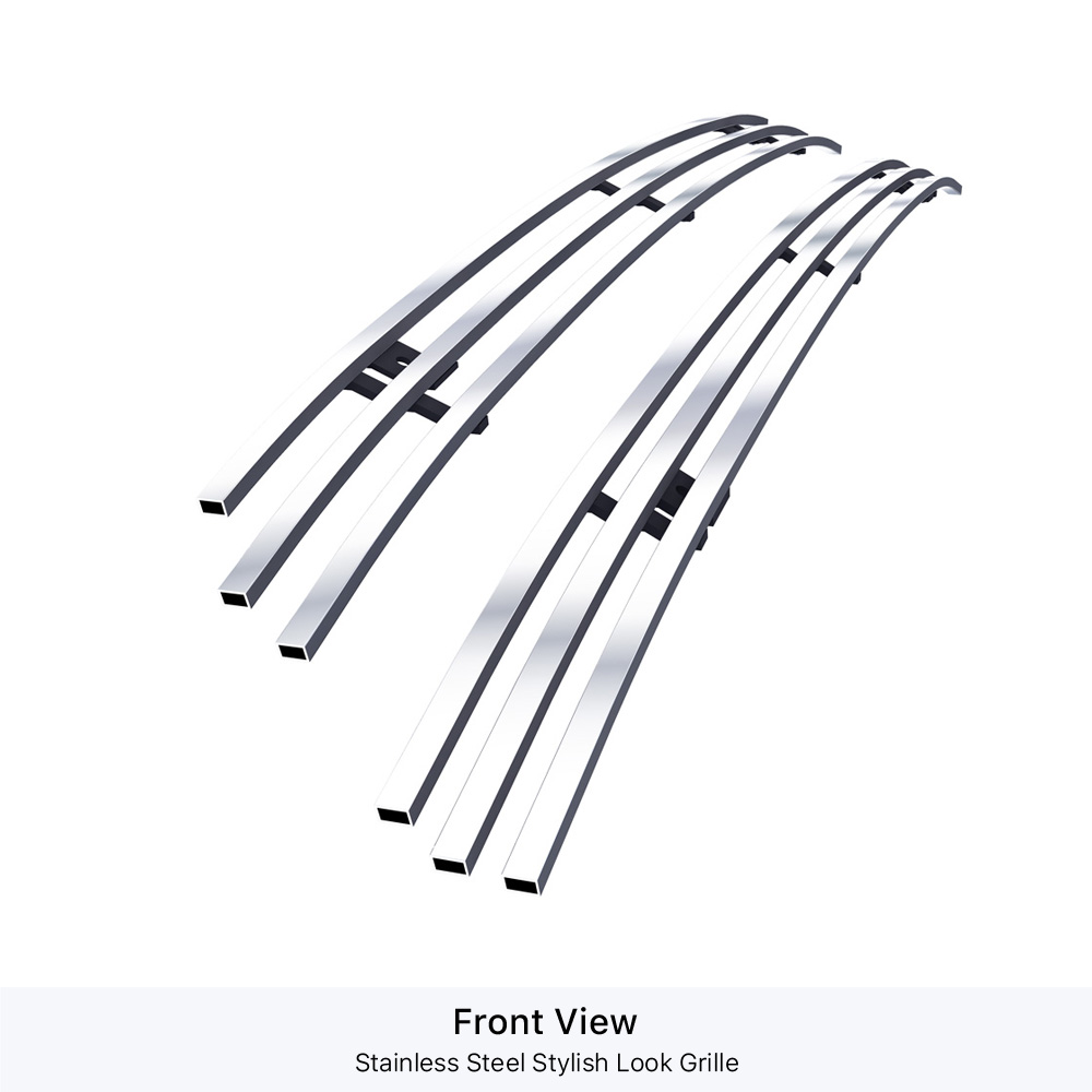 2009-2011 Honda Civic Sedan/2009-2011 Honda Civic Hybrid Sedan Lower Bumper Stainless Steel Billet Grille