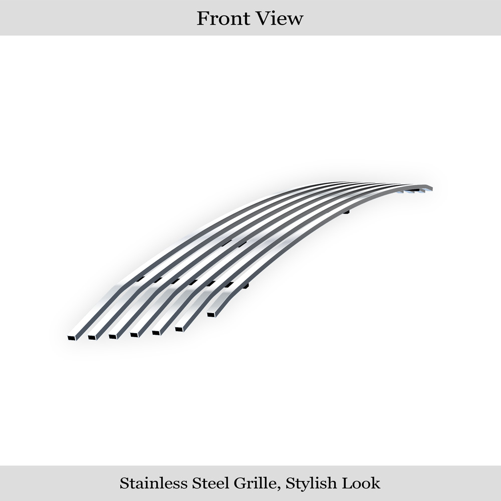 2003-2005 Honda Accord Sedan Without Fog Lights Lower Bumper Stainless Steel Billet Grille