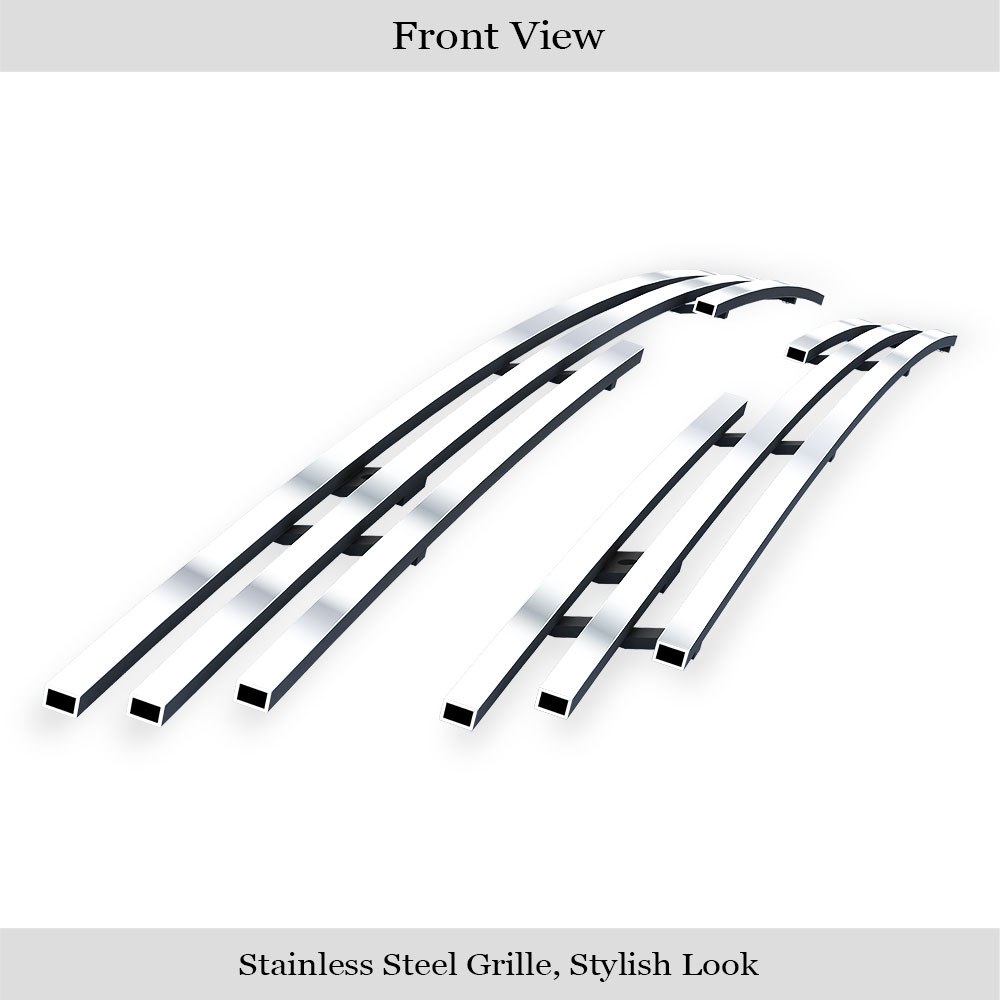 2003-2005 Honda Pilot Main Upper Stainless Steel Billet Grille