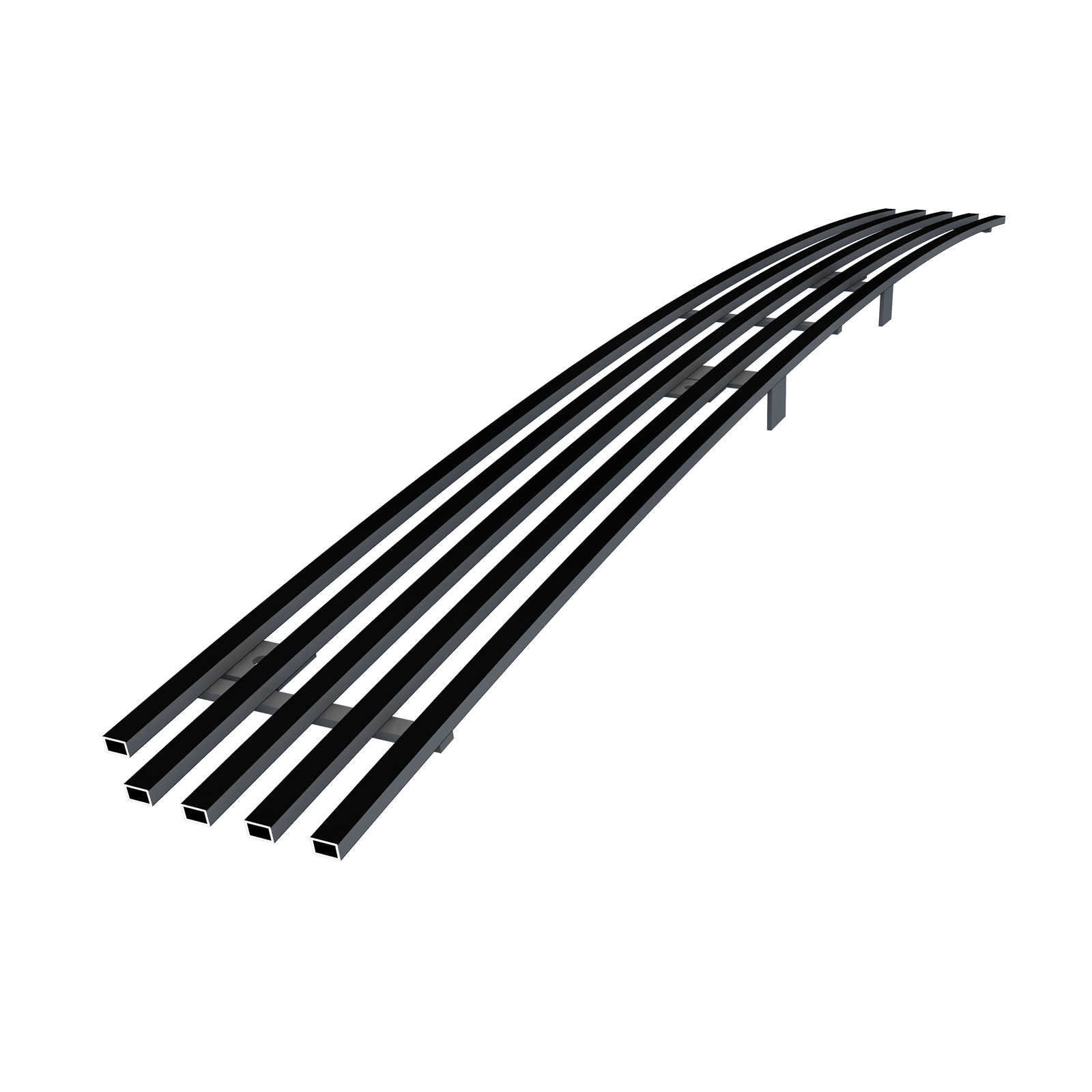 2006-2008 Honda Pilot Lower Bumper Black Stainless Steel Billet Grille