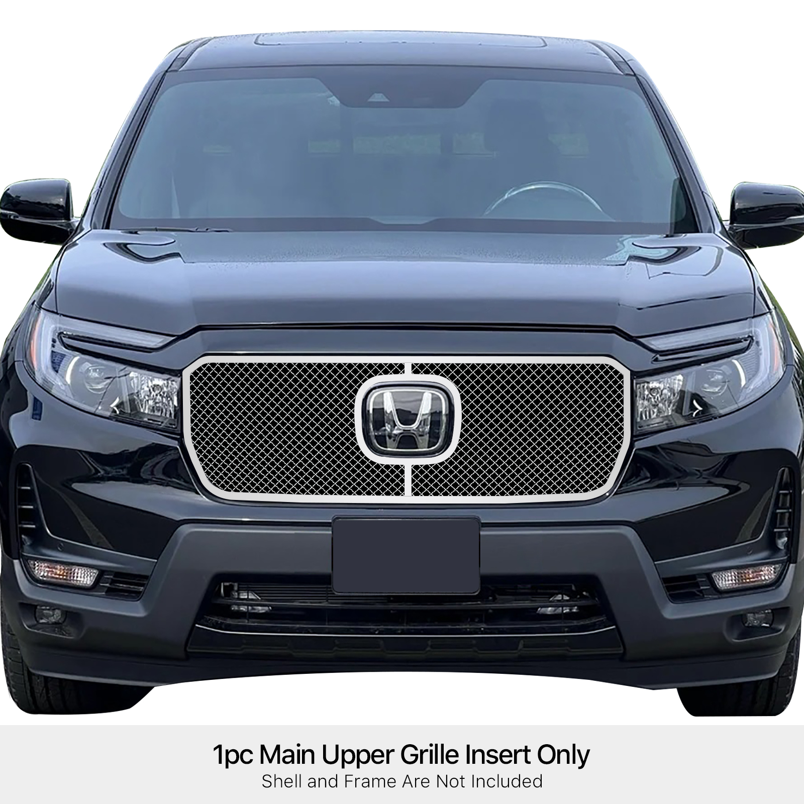 2021-2024 Honda Ridgeline Not For HPD Grille Main Upper Wire Mesh Grille