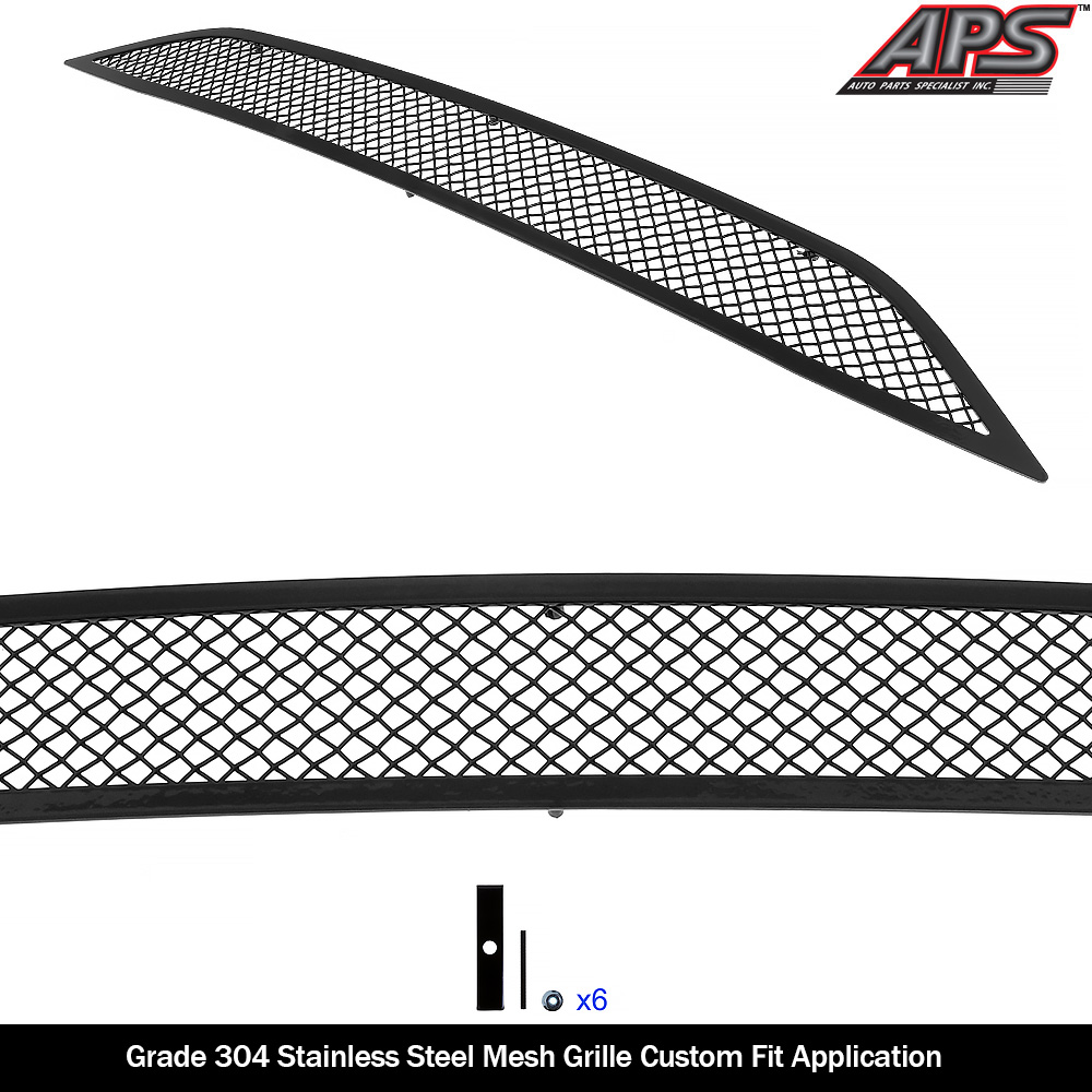 2016-2018 Honda HR-V Lower Bumper Black Wire Mesh Grille