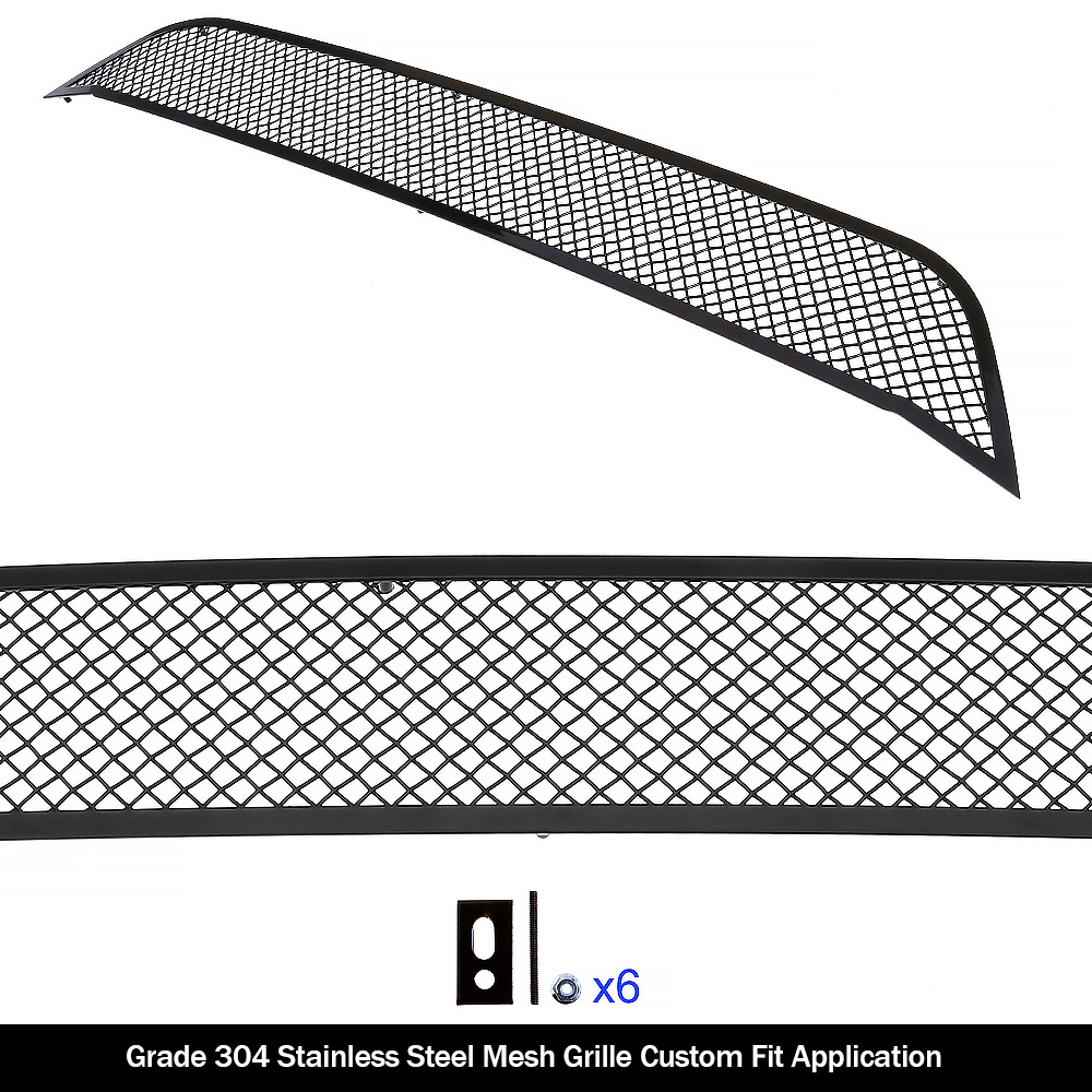 2016-2017 Honda Accord Sedan Lower Bumper Black Wire Mesh Grille