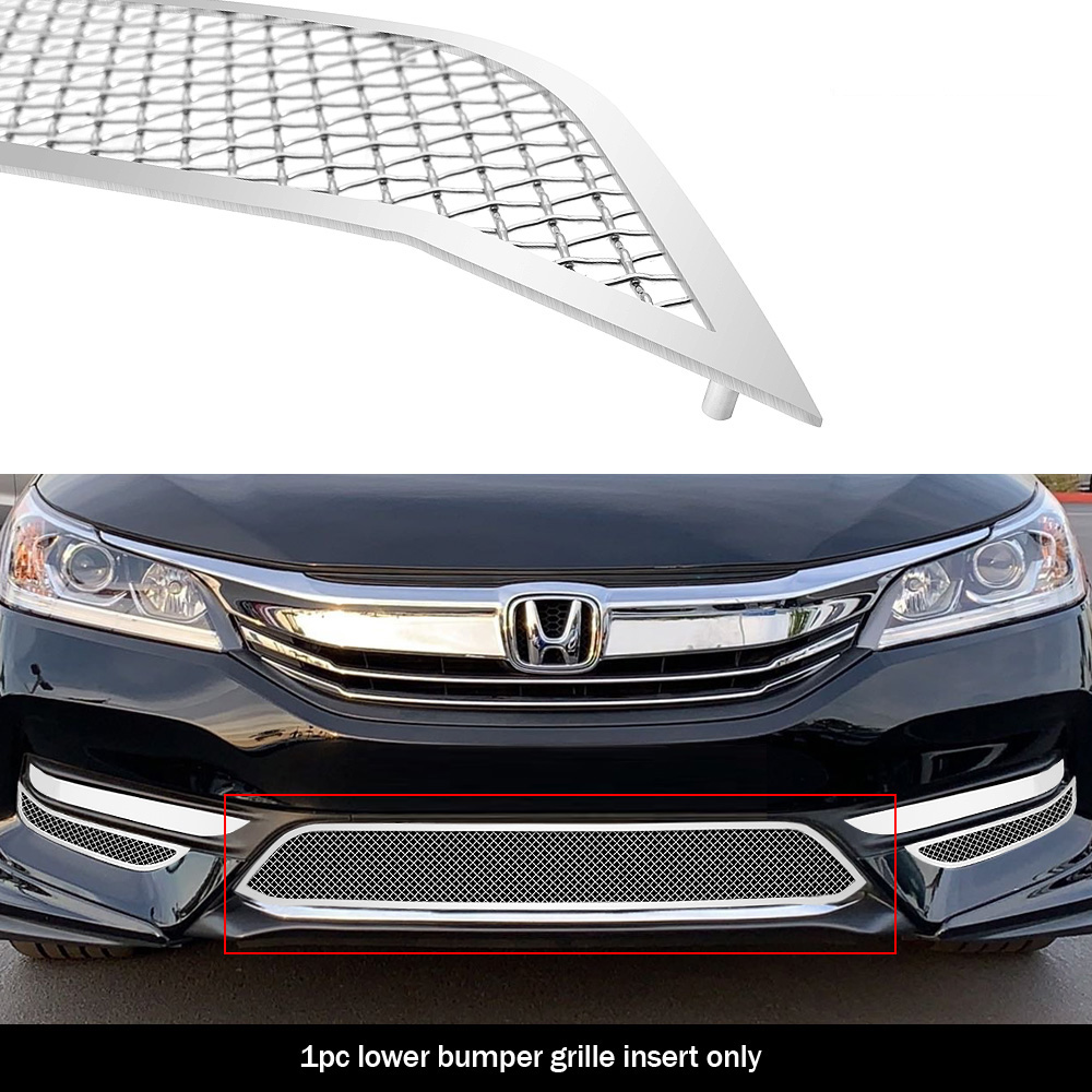 2016-2017 Honda Accord Sedan Lower Bumper Wire Mesh Grille