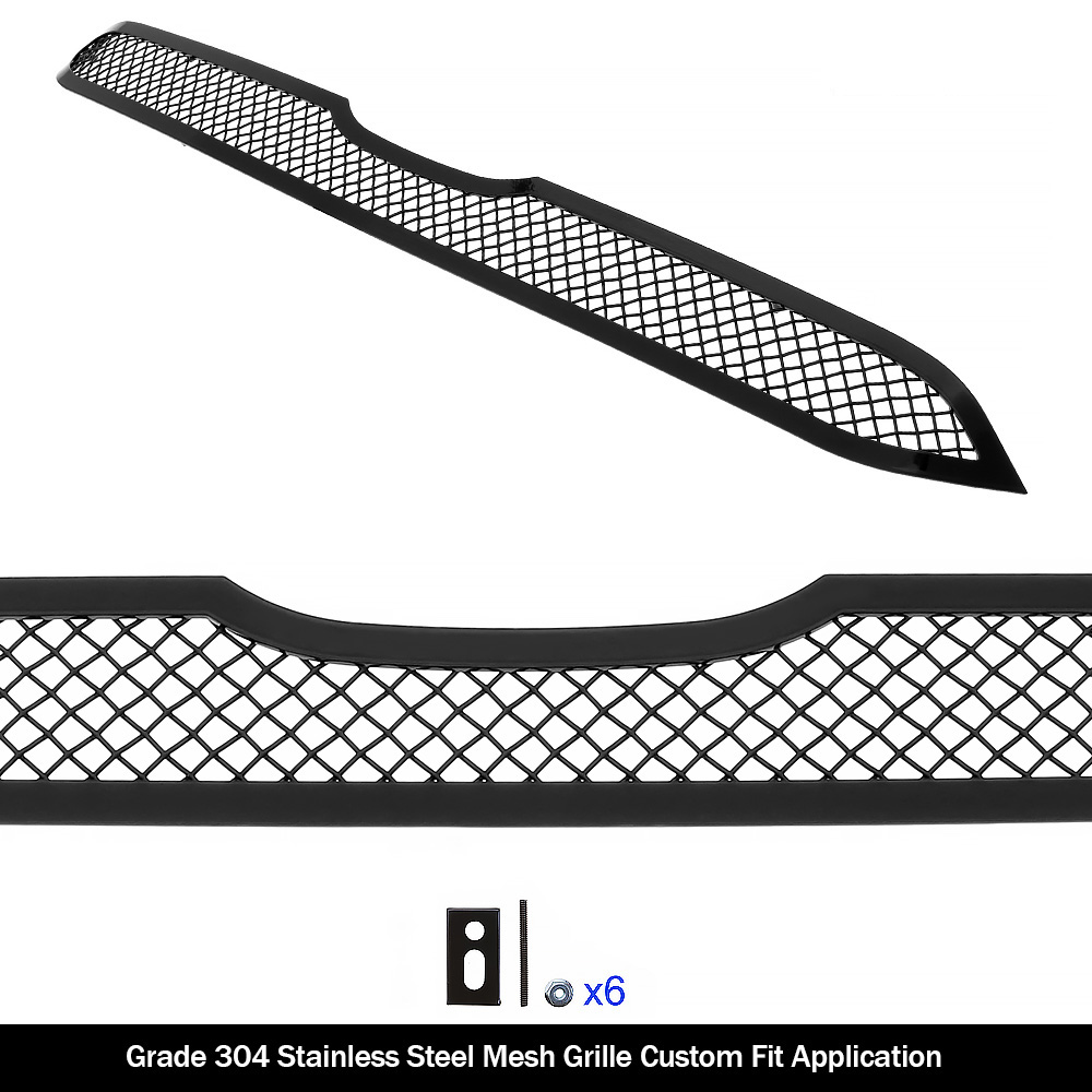 2015-2016 Honda CR-V Main Upper Black Wire Mesh Grille