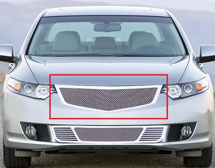 2009-2010 Acura TSX Main Upper Wire Mesh Grille