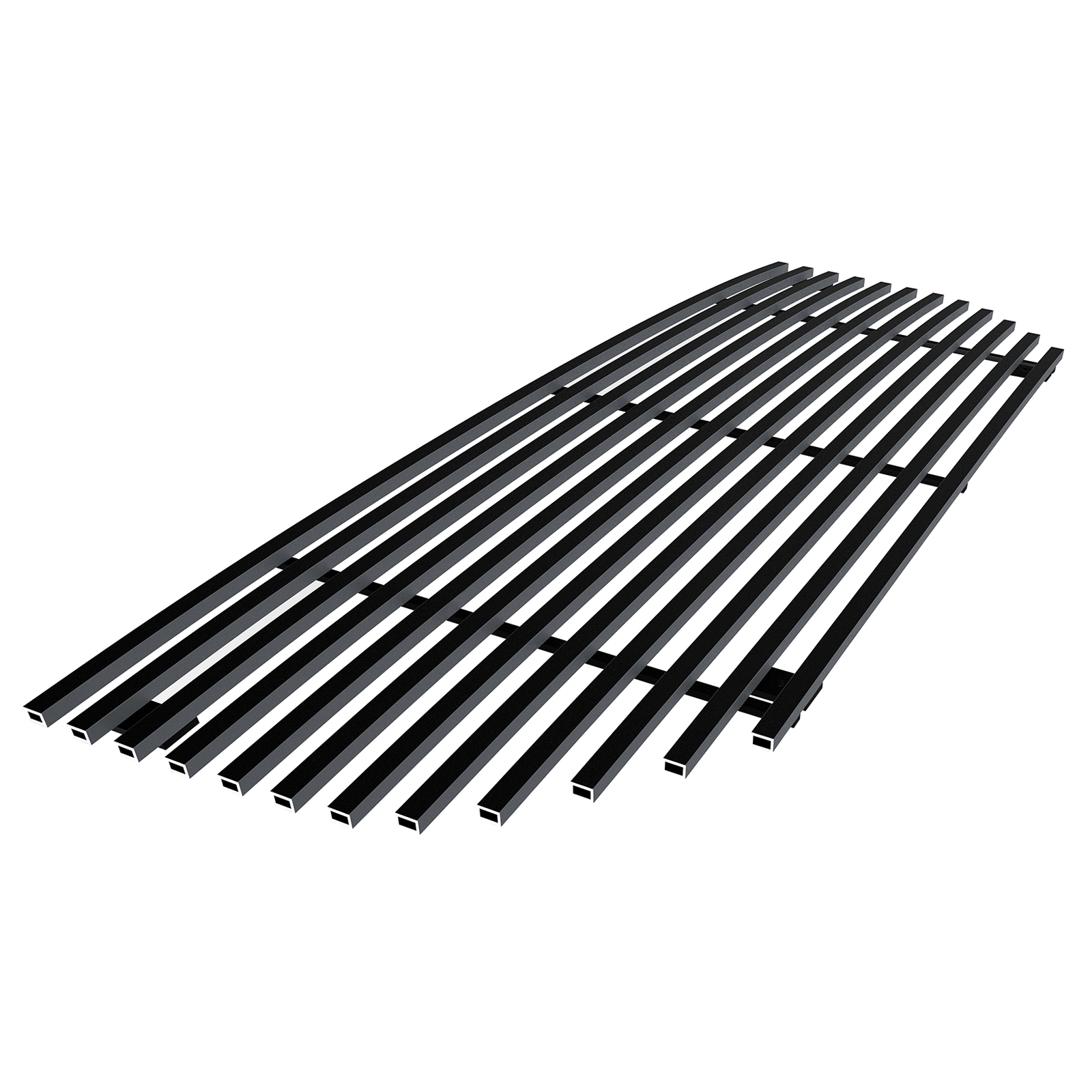 2009-2011 Honda Pilot Main Upper Black Stainless Steel Billet Grille