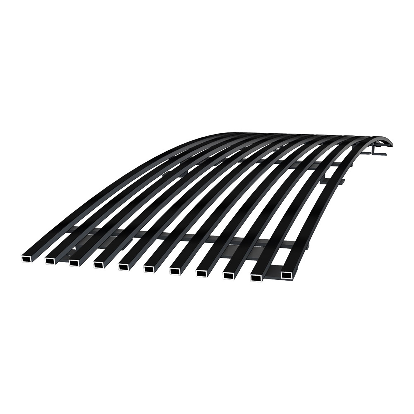 2005-2008 Honda Ridgeline Main Upper Black Stainless Steel Billet Grille