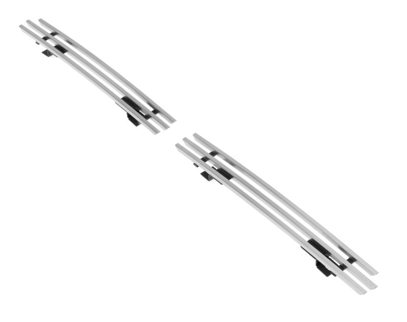 2005-2008 Honda Ridgeline 2 Side PCS LOWER BUMPER Stainless Steel Billet Grille