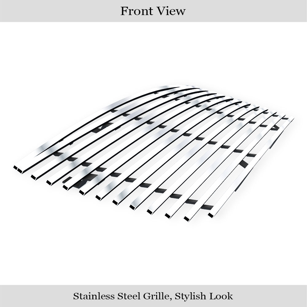 2006-2008 Honda Pilot MAIN UPPER Stainless Steel Billet Grille