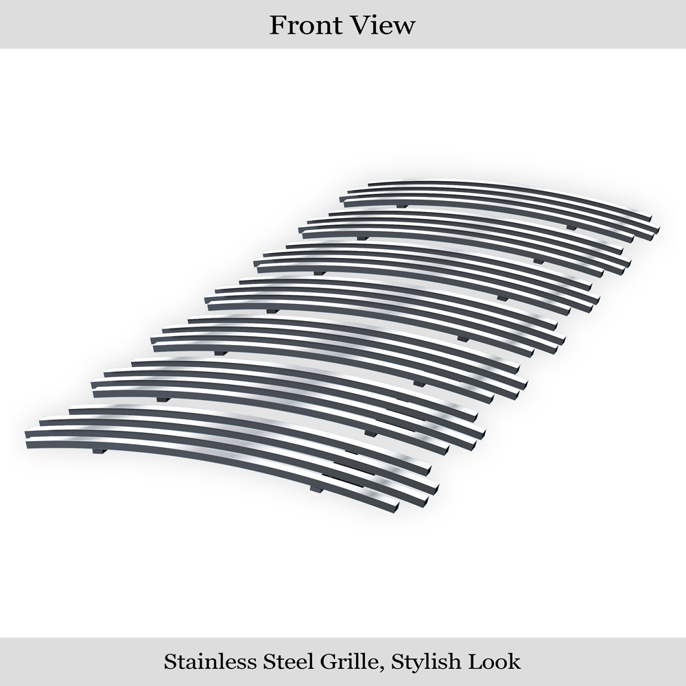 2006-2010 Jeep Compass Main Upper Stainless Steel Billet Grille