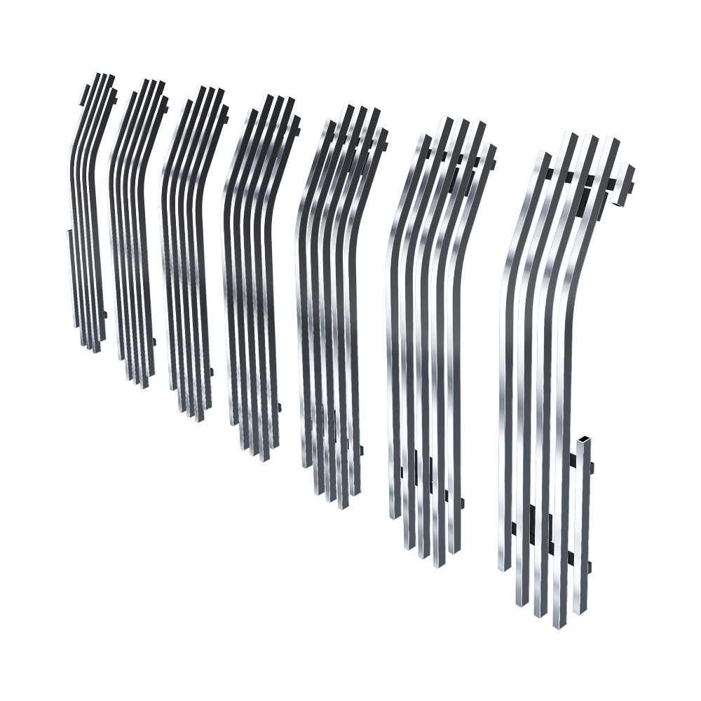 2018-2019 Jeep Wrangler JL (Not for JK) Main Upper Stainless Steel Billet Grille