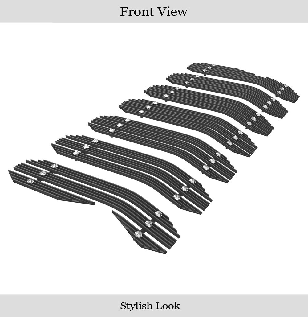 2018-2023 Jeep Wrangler JL Not For JK MAIN UPPER Rugged Billet Black