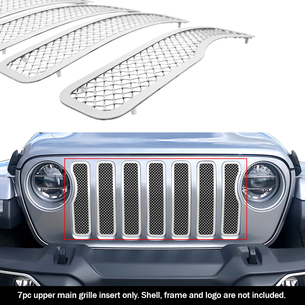 2020-2021 Jeep Gladiator Main Upper Wire Mesh Grille