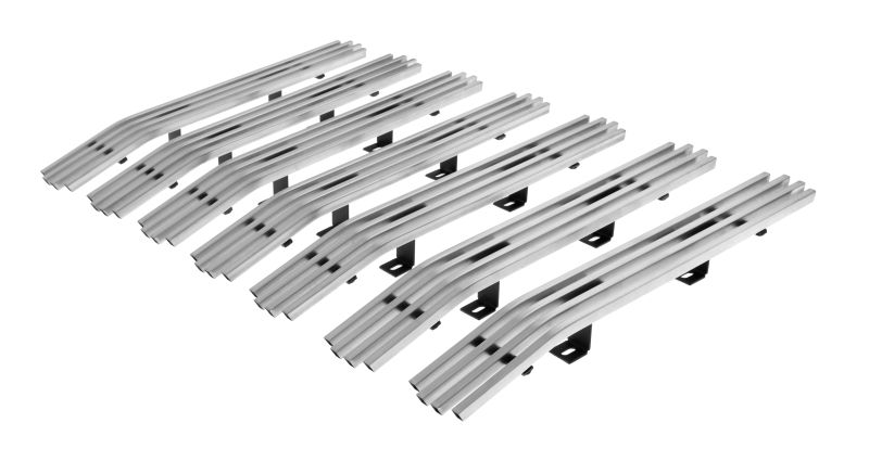 1997-2006 Jeep Wrangler With Chrome Shell Model MAIN UPPER Stainless Steel Billet Grille