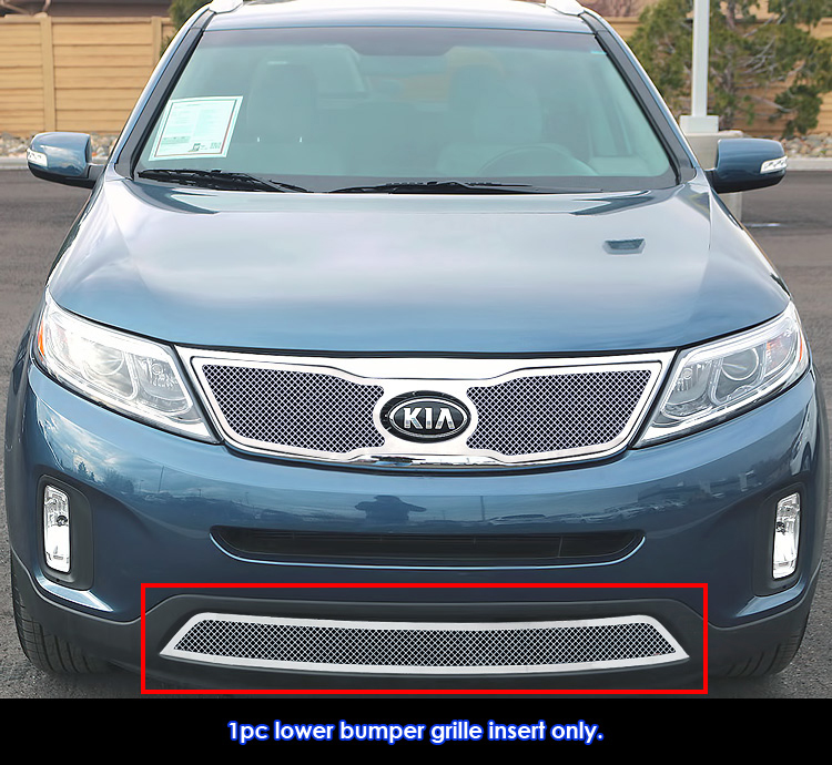 2014-2015 Kia Sorento SX Lower Bumper Wire Mesh Grille