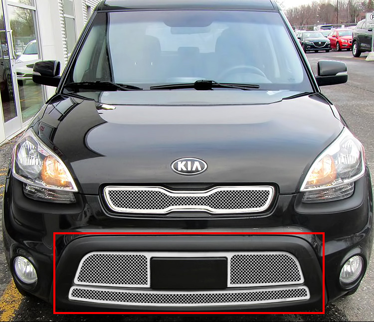 2012-2013 Kia Soul Lower Bumper Wire Mesh Grille