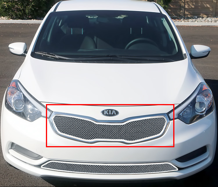 2014-2016 Kia Forte Main Upper Wire Mesh Grille