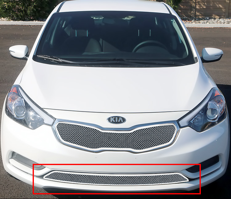 2014-2016 Kia Forte Lower Bumper Wire Mesh Grille