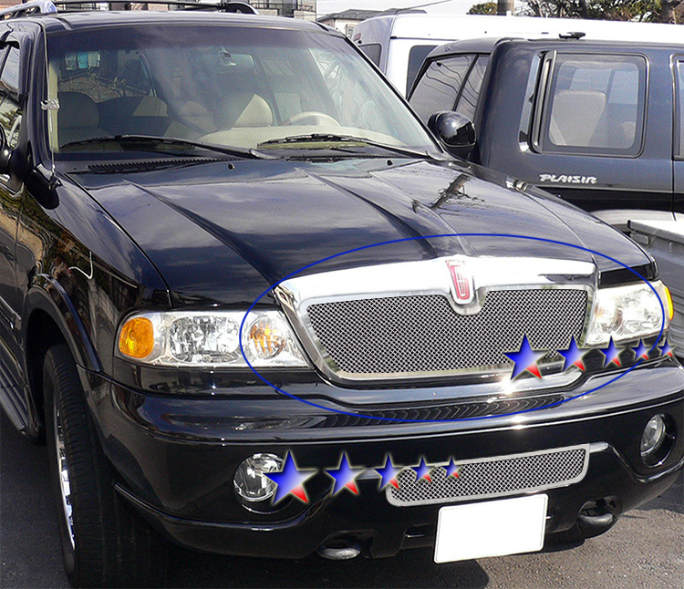 2003-2006 Lincoln Navigator Main Upper Wire Mesh Grille