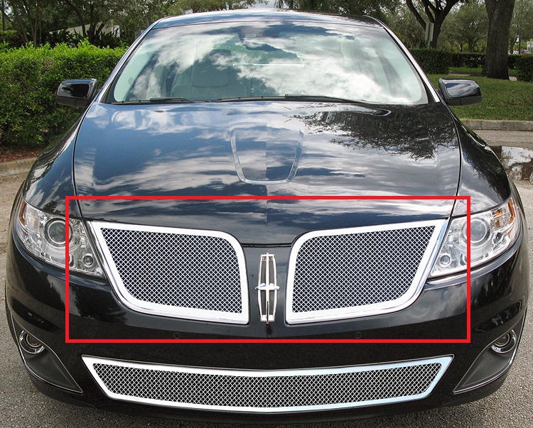 2009-2010 Lincoln MKS Main Upper Wire Mesh Grille