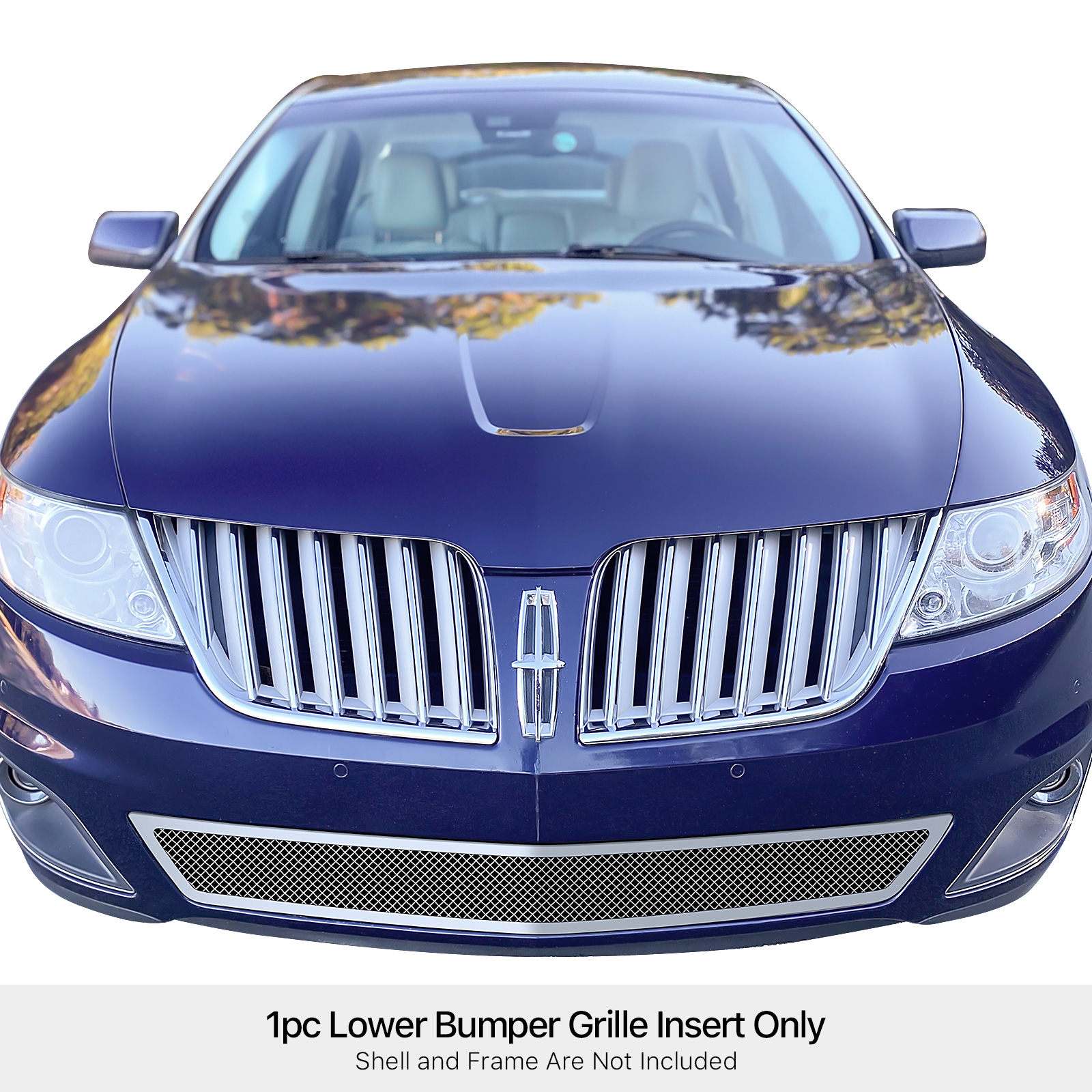 2009-2010 Lincoln MKS Lower Bumper Wire Mesh Grille