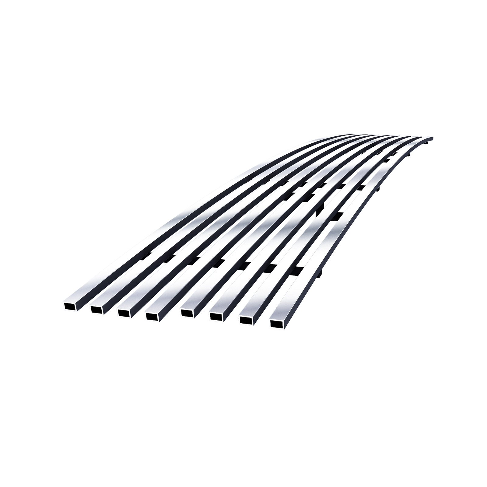 2003-2004 Lincoln Navigator Lower Bumper Stainless Steel Billet Grille