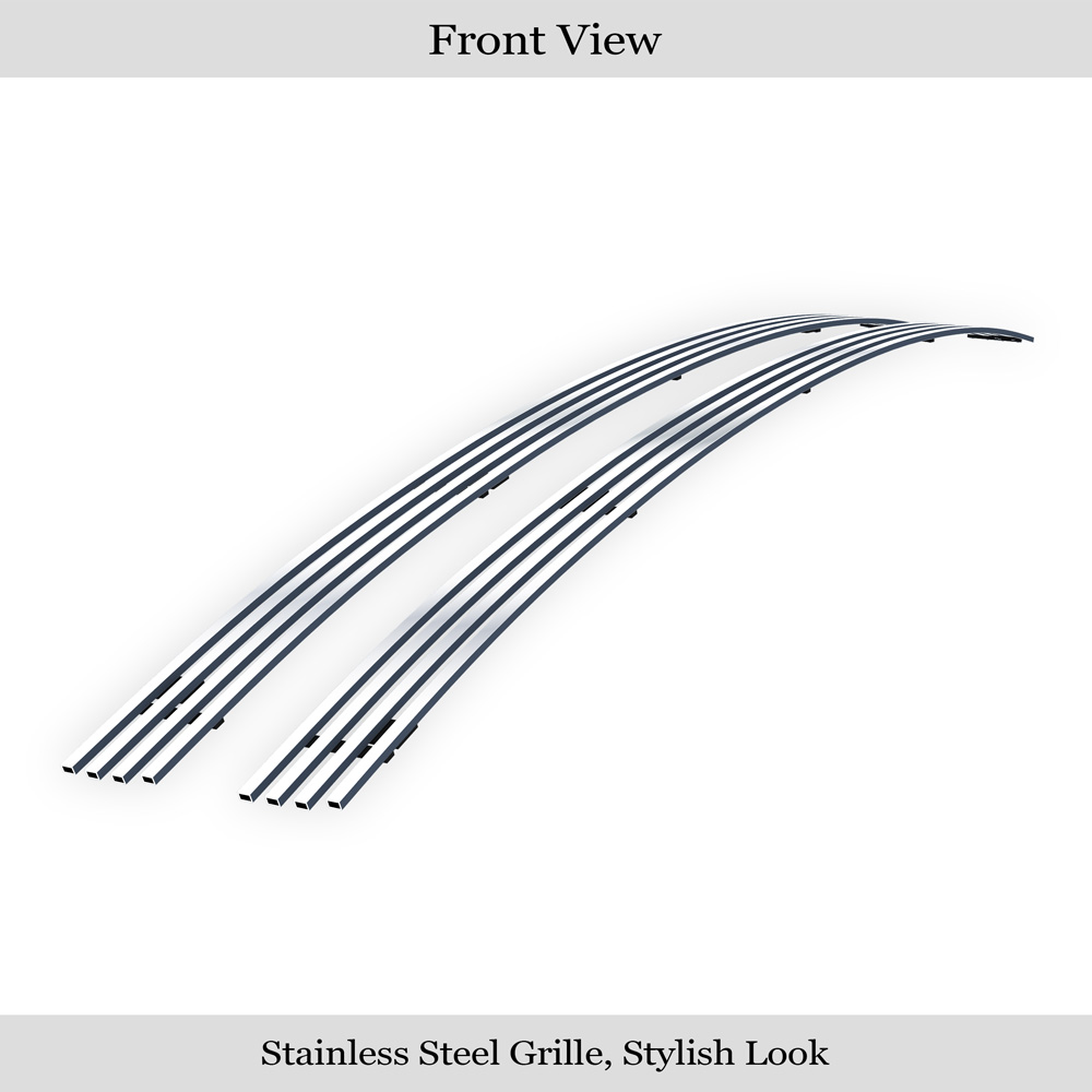 2005-2006 Lincoln Navigator Lower Bumper Stainless Steel Billet Grille