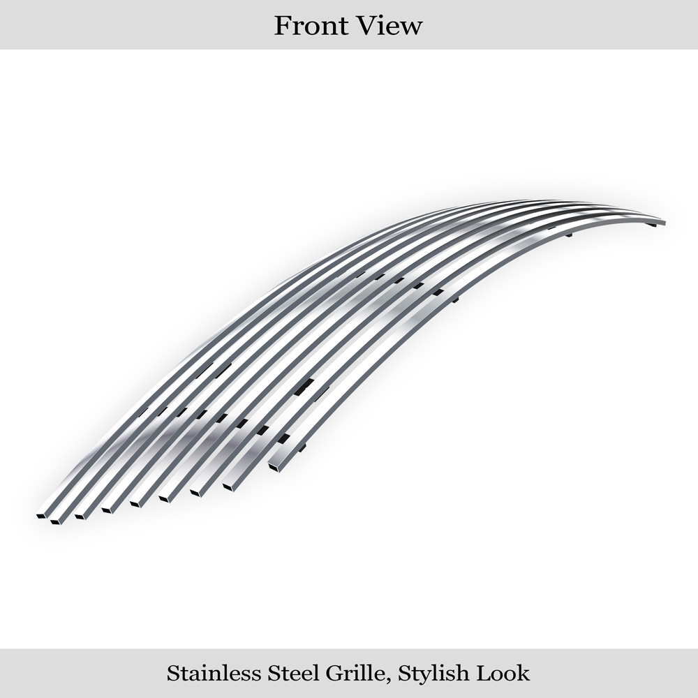 2004-2006 Mazda Mazda 3 Sport Hatchback Lower Bumper Stainless Steel Billet Grille