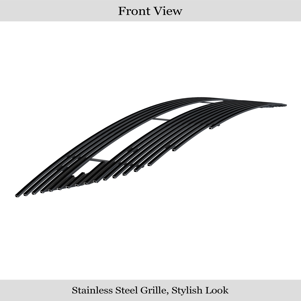 2010-2012 Mazda CX-9 Lower Bumper Black Stainless Steel Billet Grille