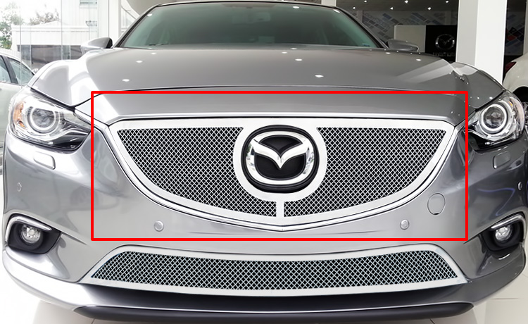 2014-2016 Mazda Mazda 6 Main Upper Wire Mesh Grille