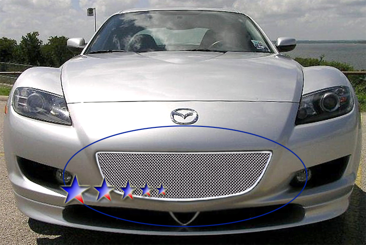 2004-2008 Mazda RX-8 Main Upper Wire Mesh Grille