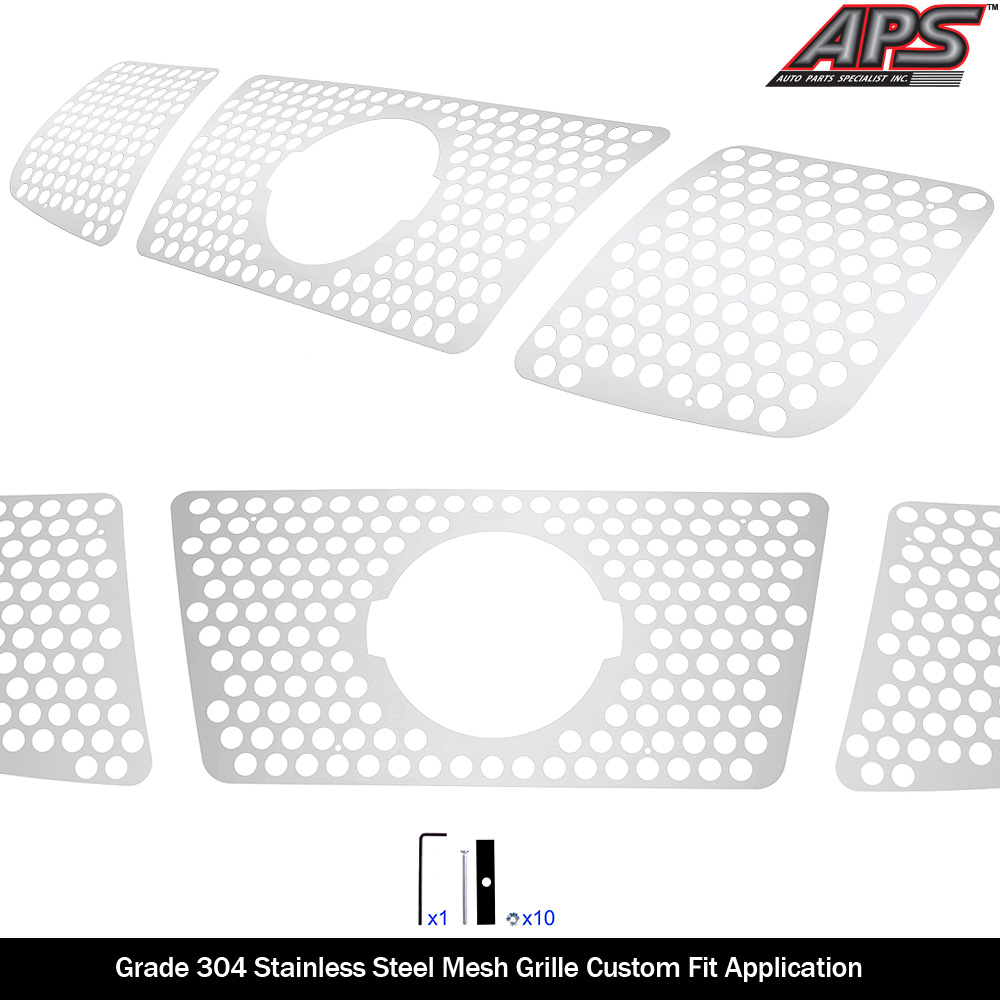 2004-2007 Nissan Armada With Logo Show/2004-2006 Nissan Titan With Logo Show/2007-2007 Nissan Titan Classic Model/ With Logo Show MAIN UPPER Sheet Grille