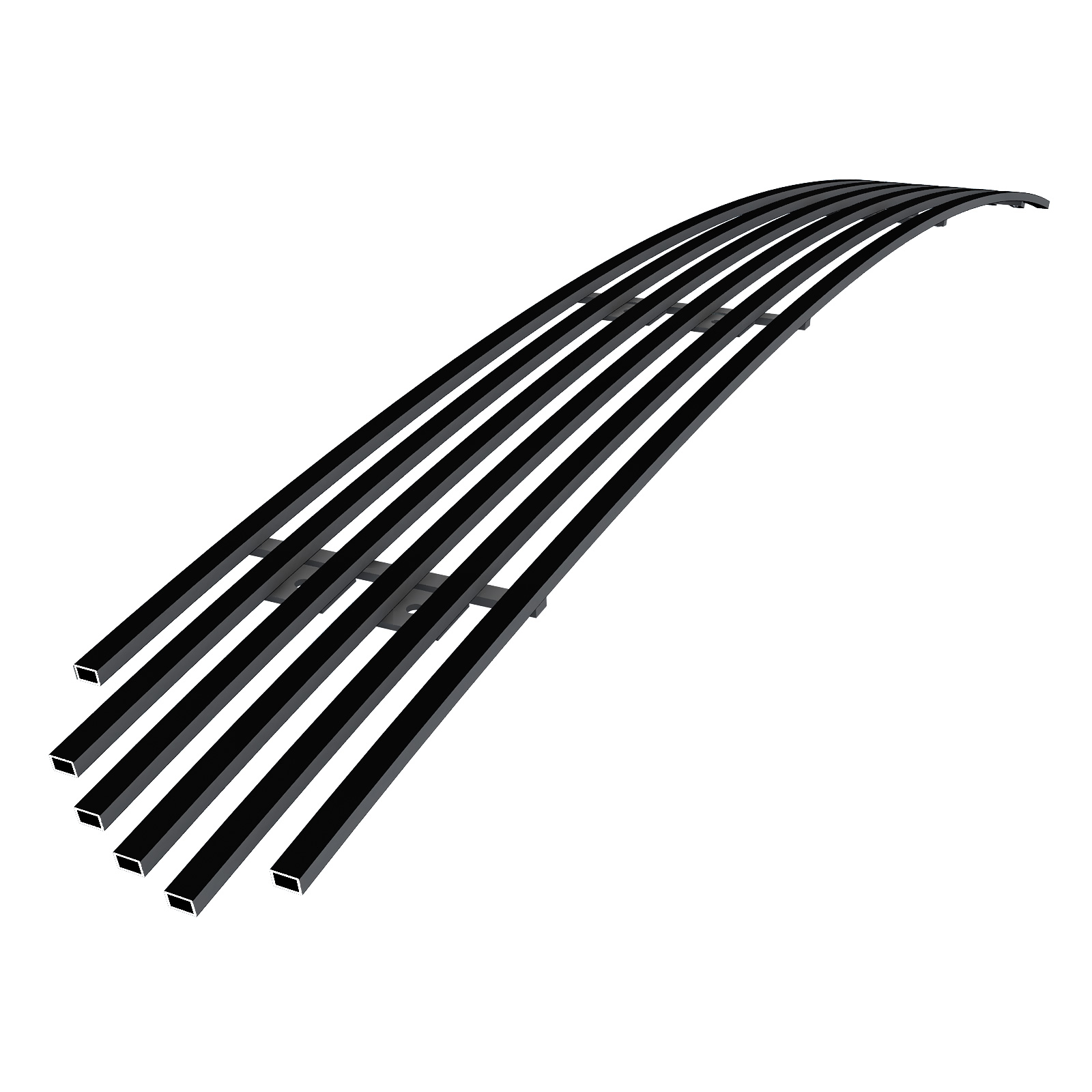 2002-2004 Nissan Altima Lower Bumper Black Stainless Steel Billet Grille