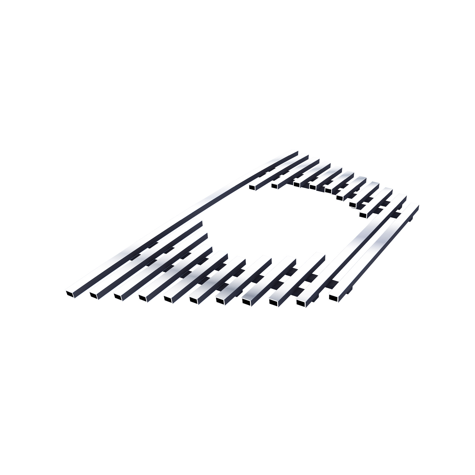 2009-2010 Nissan Murano Main Upper Stainless Steel Billet Grille