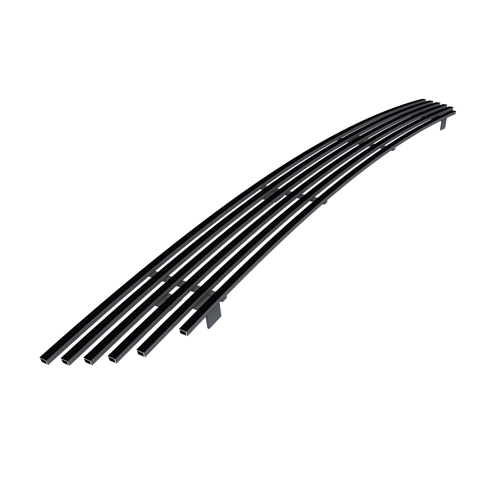 2011-2014 Nissan Murano Lower Bumper Black Stainless Steel Billet Grille