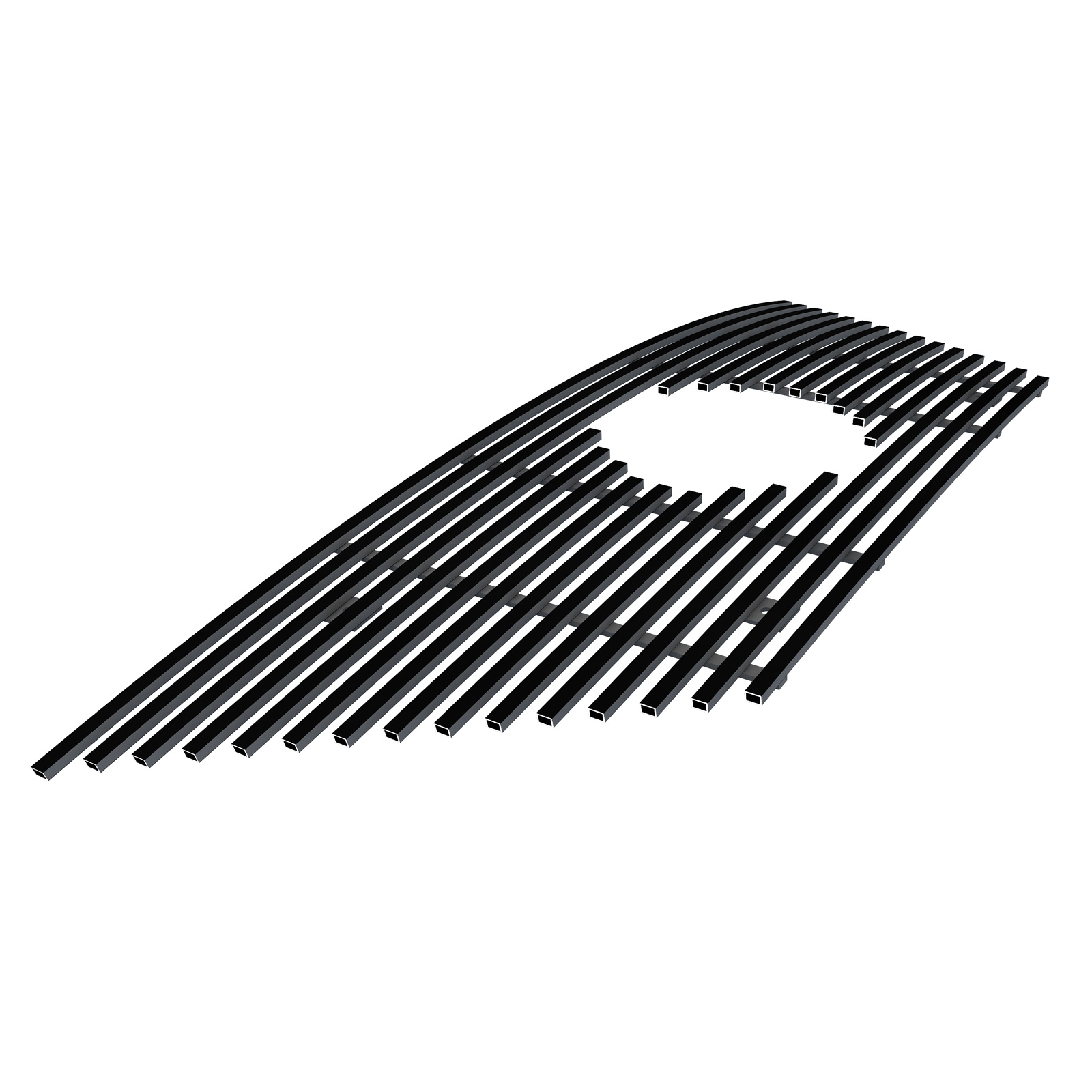 2019-2024 Nissan Murano Main Upper Black Stainless Steel Billet Grille