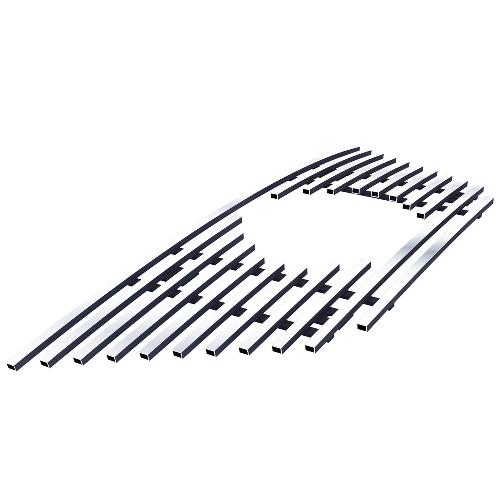 2017-2020 Nissan Rogue Main Upper Stainless Steel Billet Grille