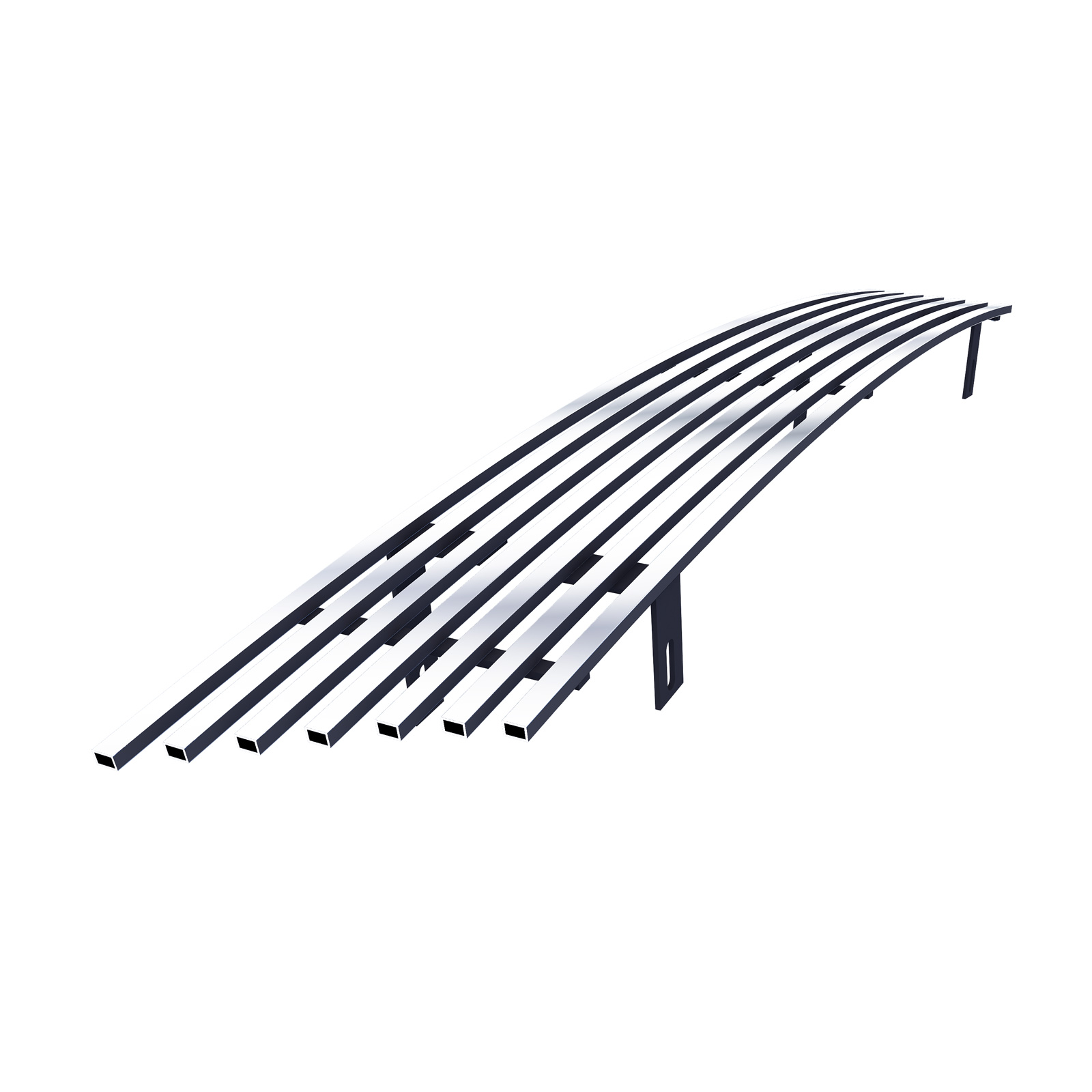 2009-2012 Nissan Xterra Lower Bumper Stainless Steel Billet Grille