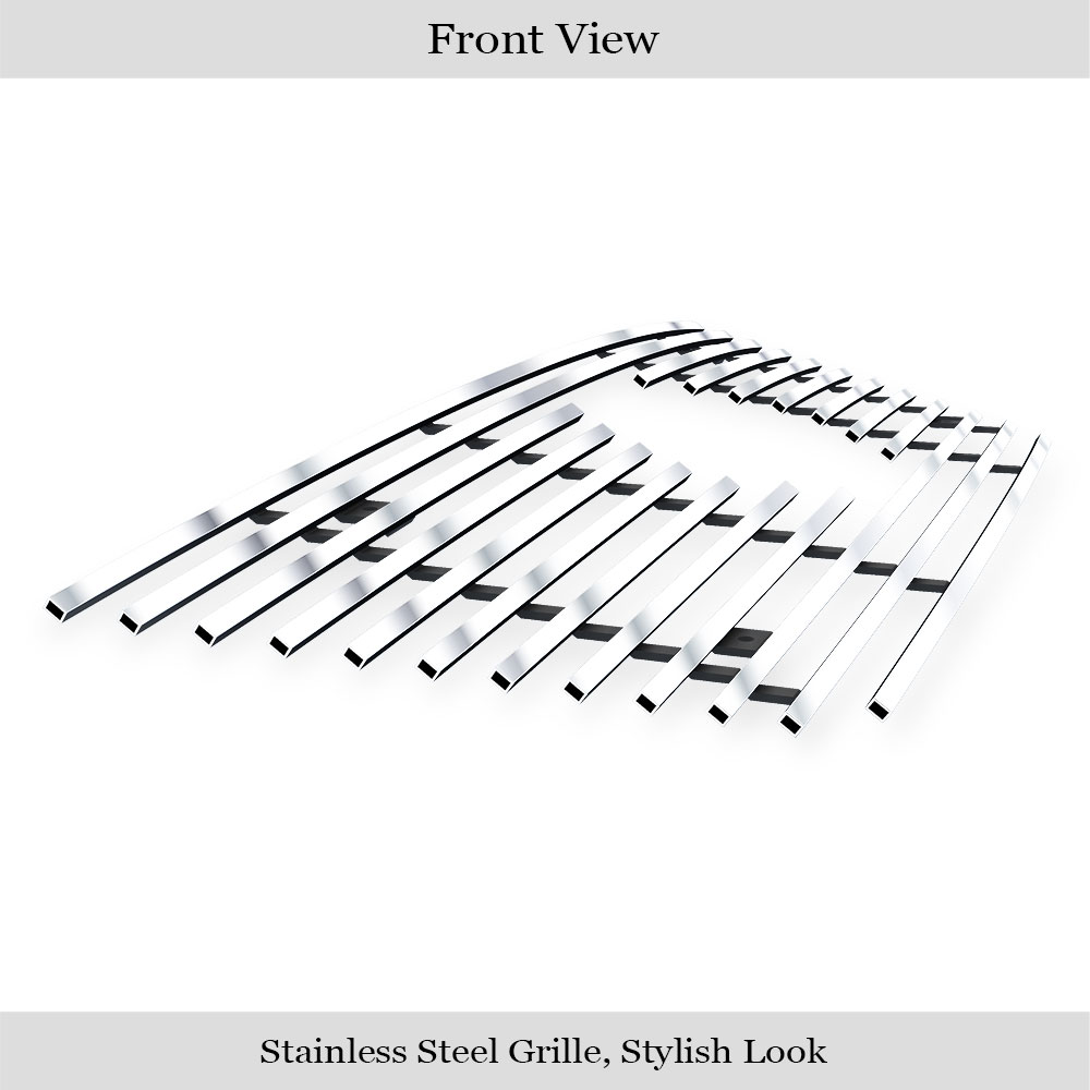 2013-2016 Nissan Pathfinder Main Upper Stainless Steel Billet Grille