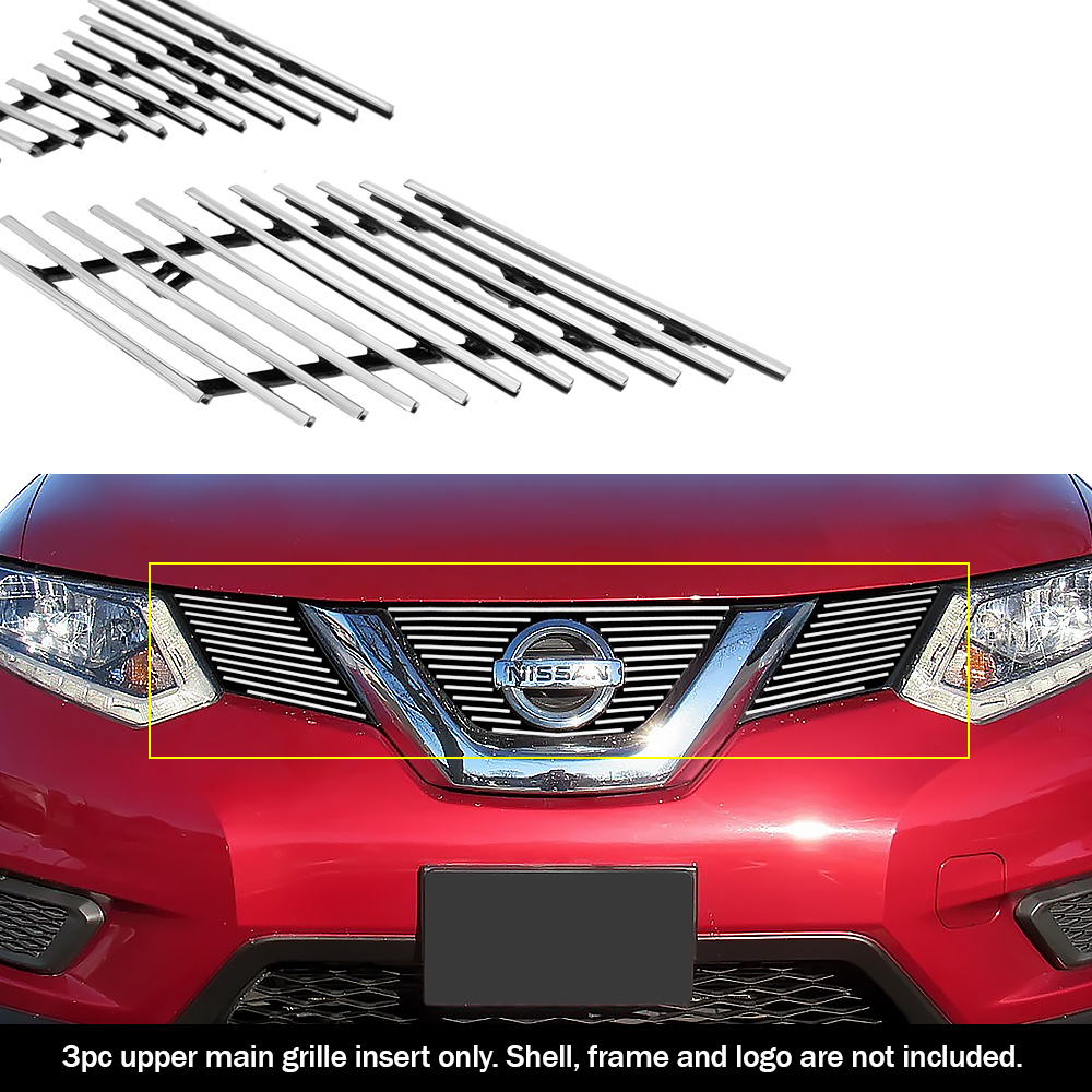 2014-2016 Nissan Rouge Main Upper Aluminum Billetuminum Billet Grille