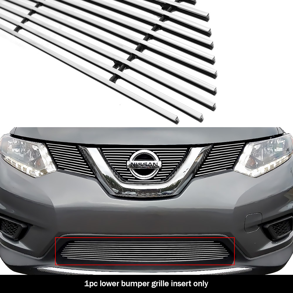 2014-2016 Nissan Rogue Lower Bumper Aluminum Billetuminum Billet Grille