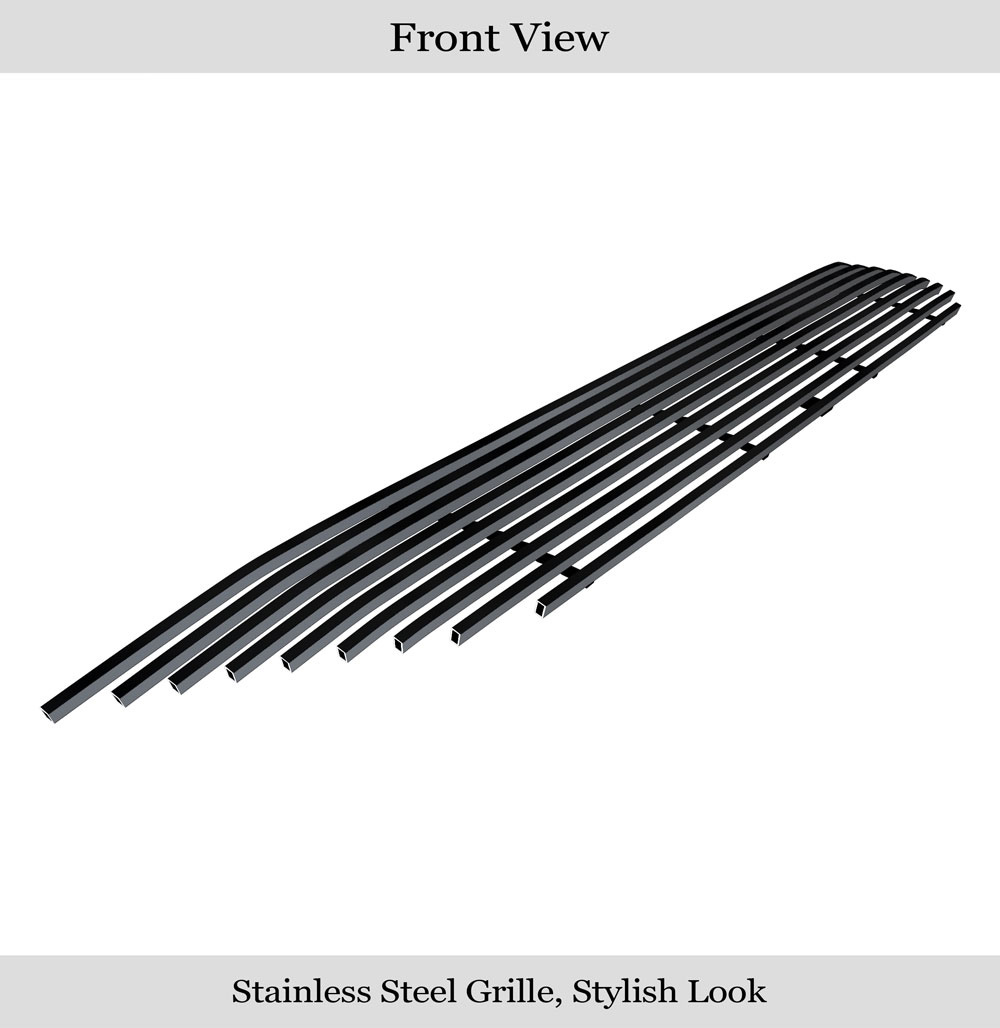 2015-2018 Nissan Murano Lower Bumper Black Stainless Steel Billet Grille