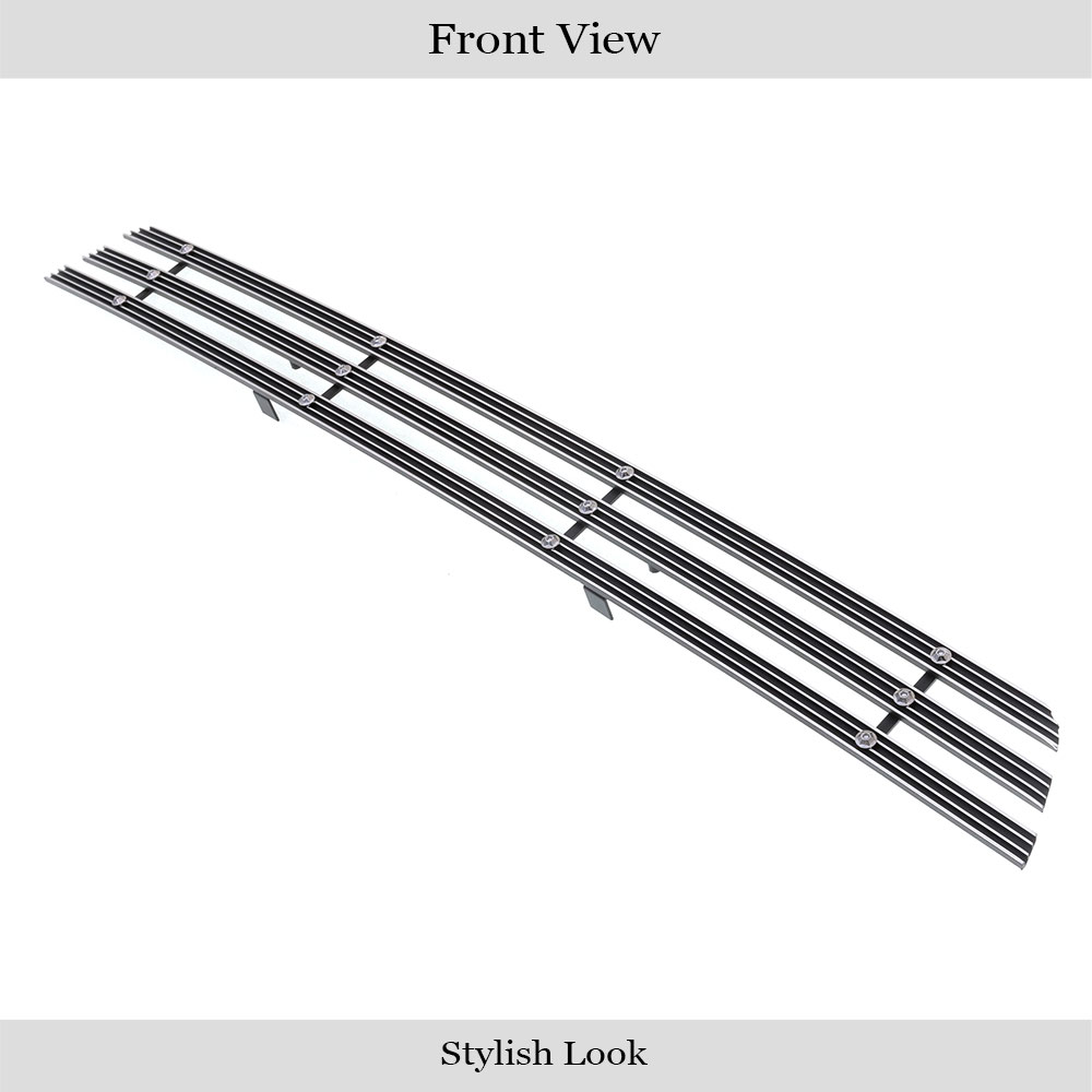 2005-2008 Nissan Frontier All Model/2009-2021 Nissan Frontier (Only Fit Model With Chrome Bumper Not Fit Pro-4X Model)/2005-2007 Nissan Pathfinder Lower Bumper Rugged Billet Grille
