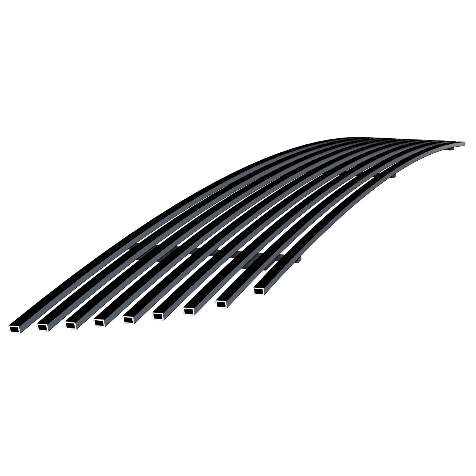 2008-2015 Nissan Armada Lower Bumper Black Stainless Steel Billet Grille