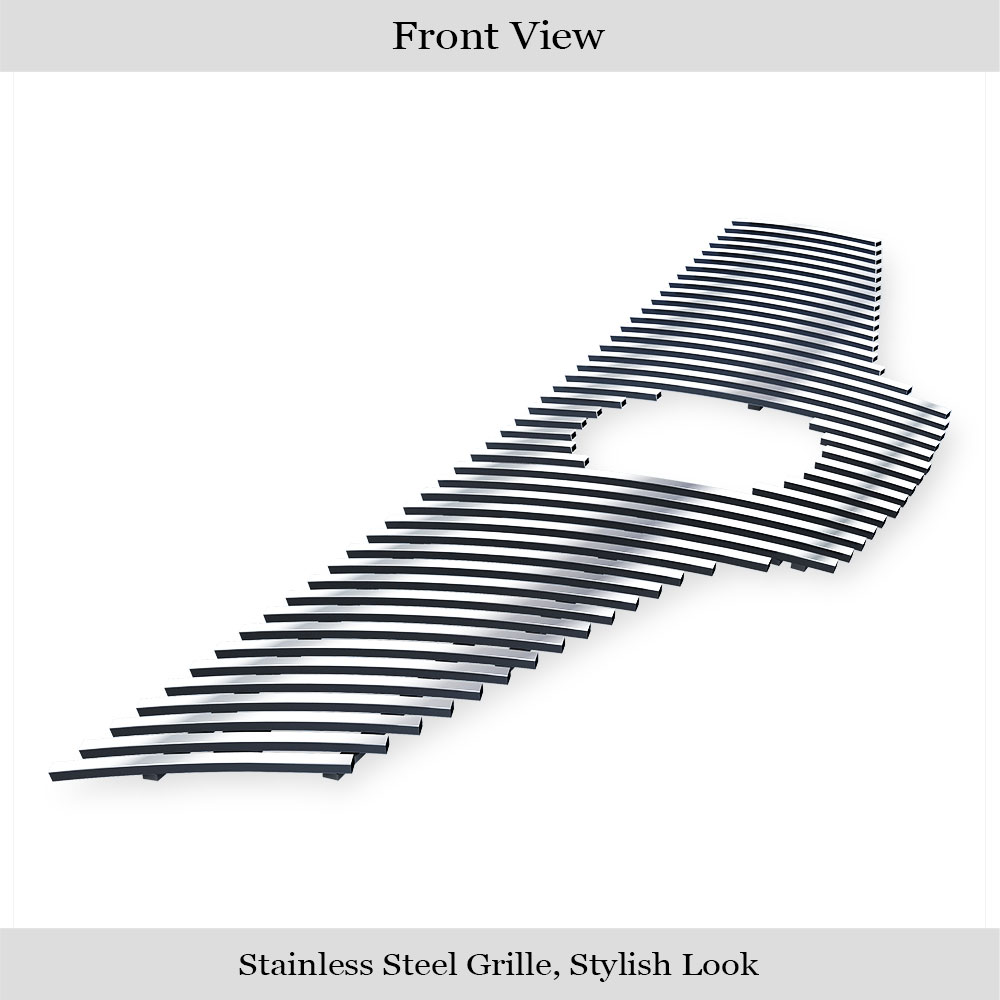 2007-2009 Nissan Altima  Coupe Main Upper Stainless Steel Billet Grille