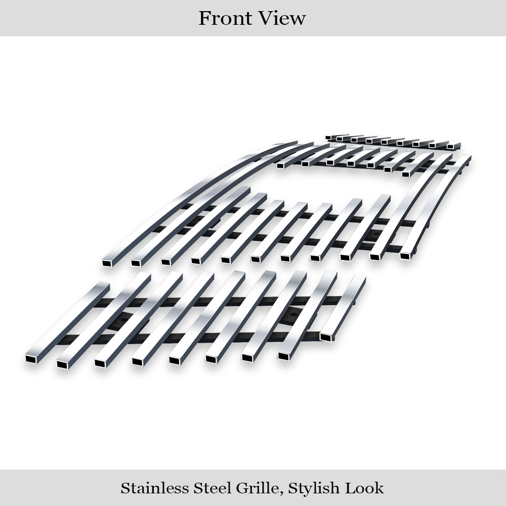 2009-2021 Nissan Frontier Main Upper Stainless Steel Billet Grille