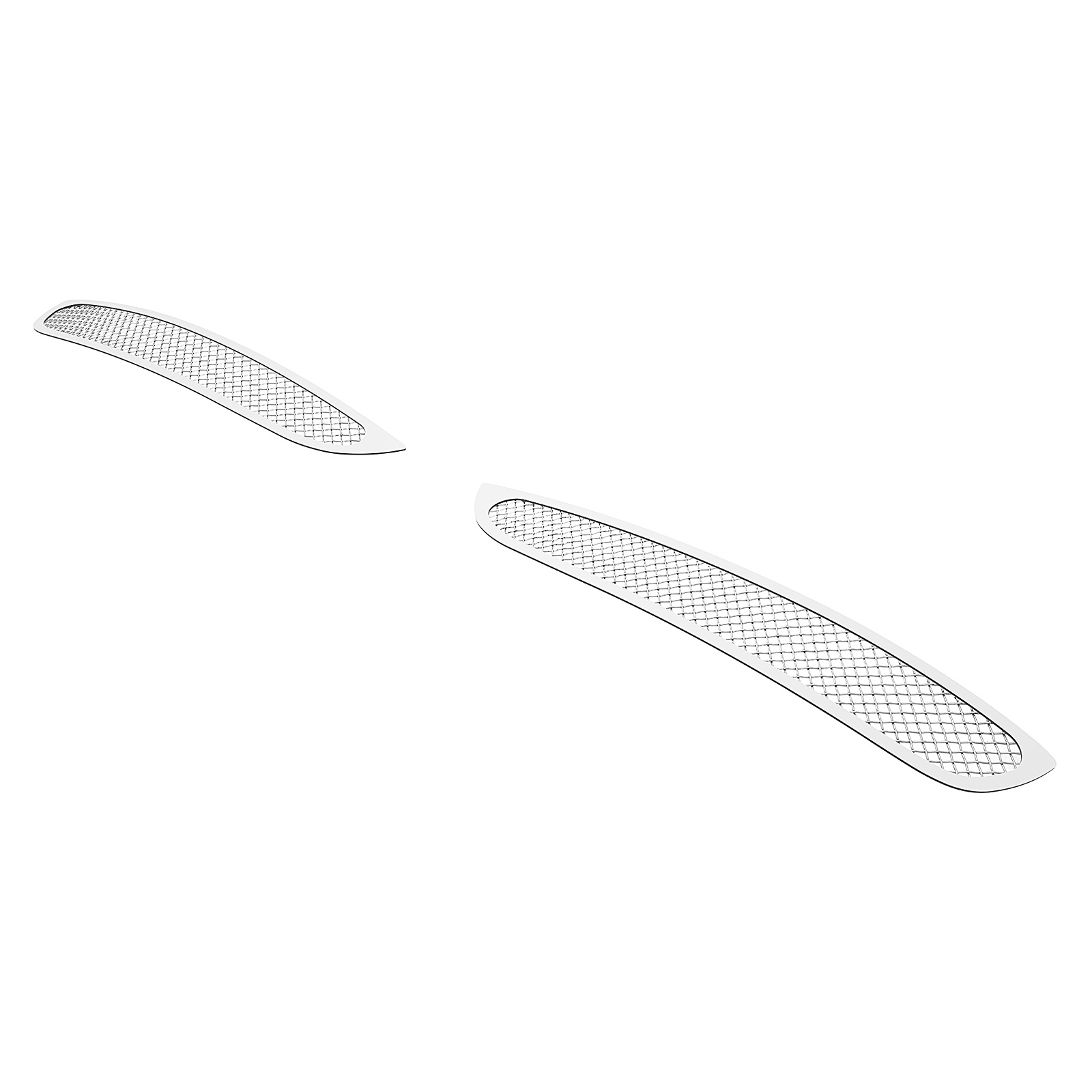 2008-2010 Infiniti G37 Coupe (With Honeycomb OE Grille; Except Sport Edition) Lower Bumper Wire Mesh Grille