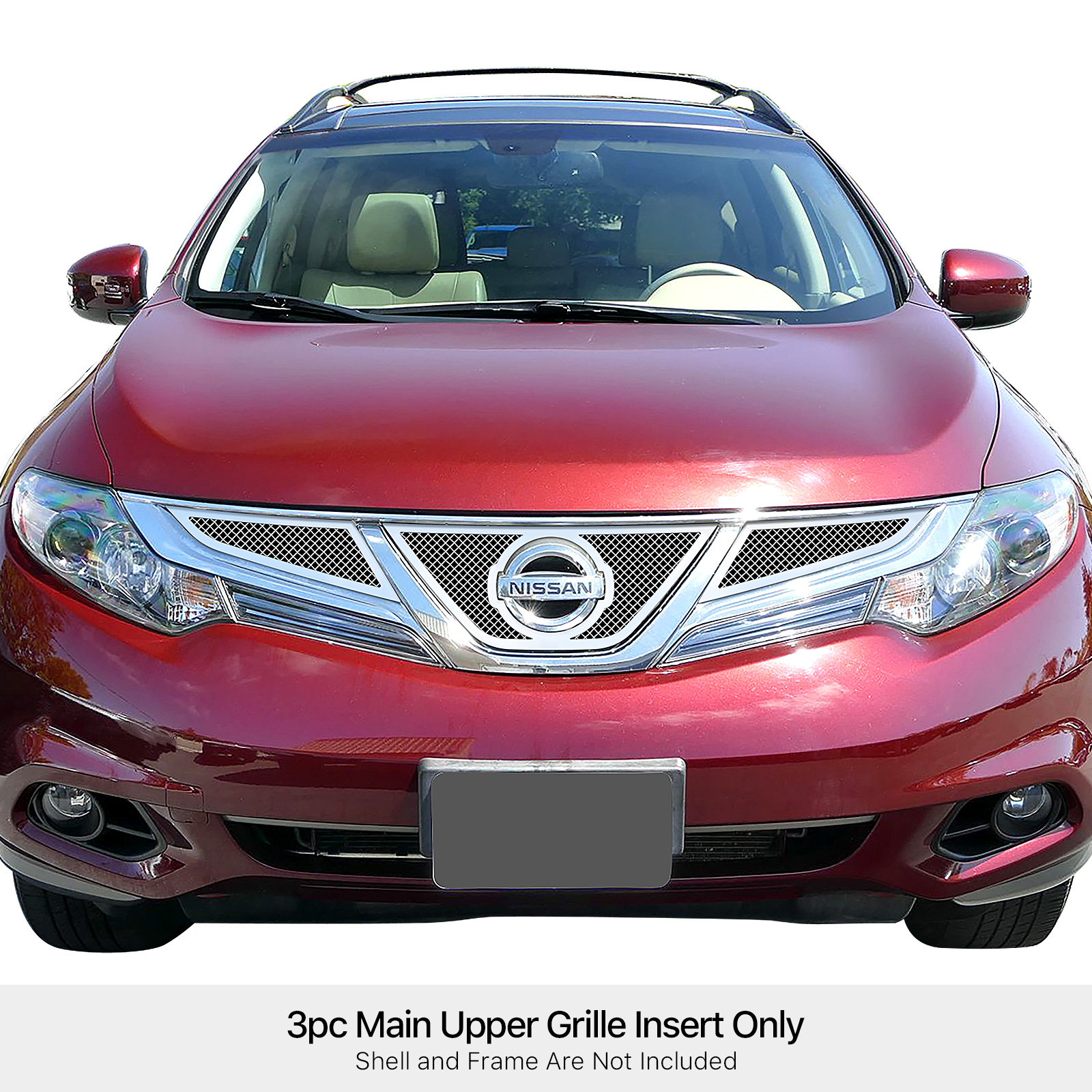 2011-2014 Nissan Murano Main Upper Wire Mesh Grille