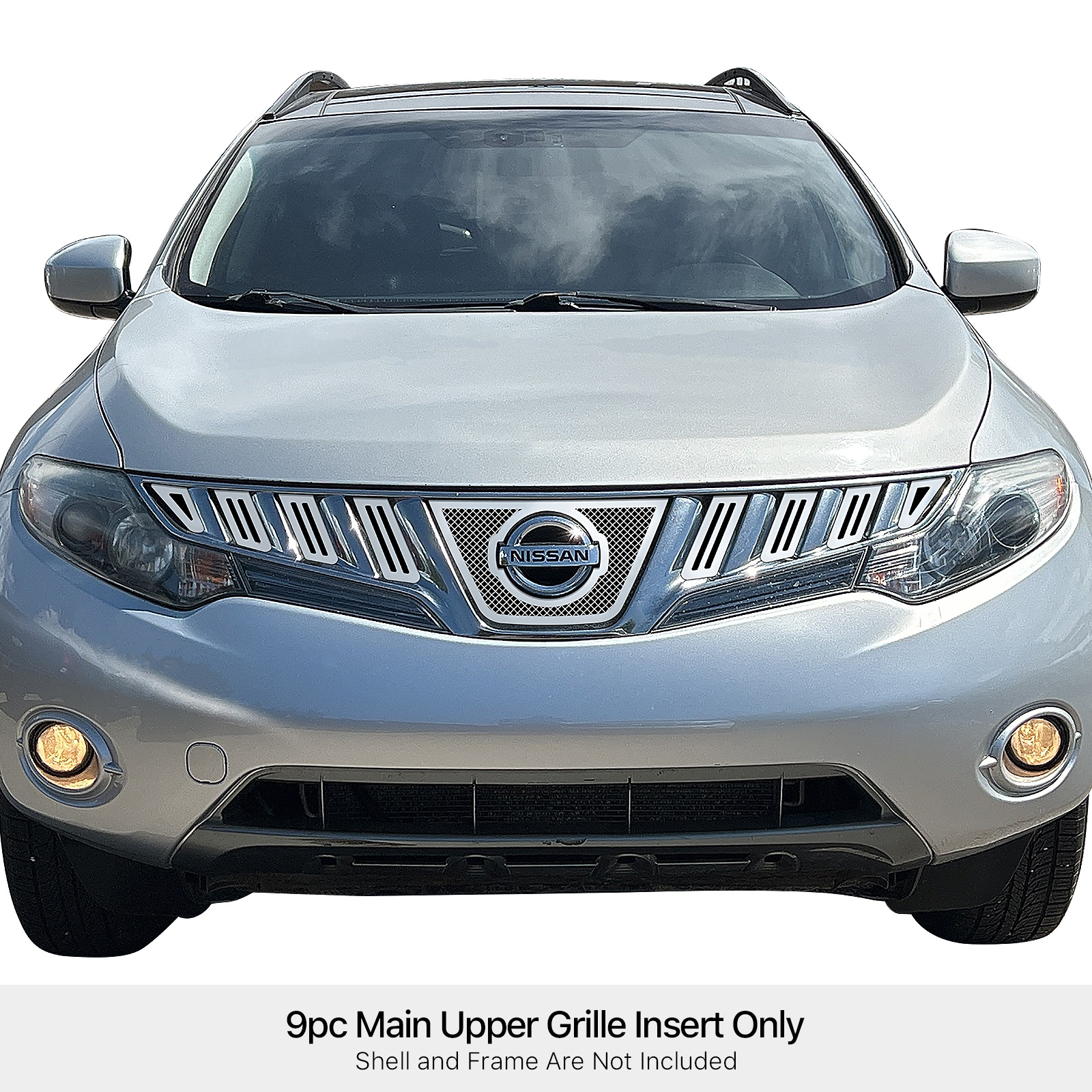 2009-2010 Nissan Murano Main Upper Wire Mesh Grille